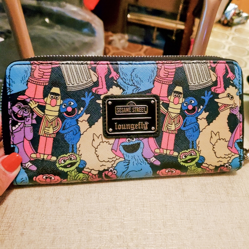 Loungefly Sesame Street wallet 50th Anniversary